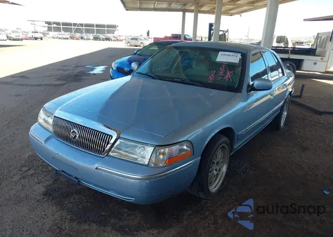 2005 Mercury Grand Marquis Gs из США, поврежденный, VIN 2MEFM74W65X672819